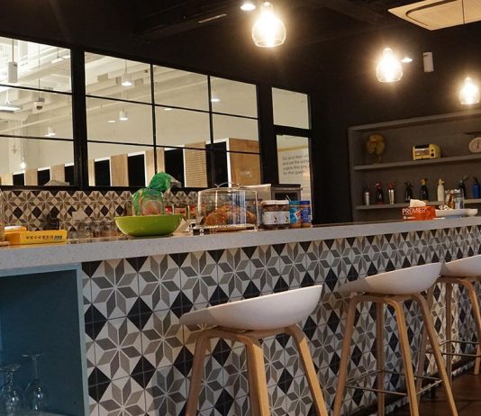 Main Pantry at Airbnb's Singapore Office