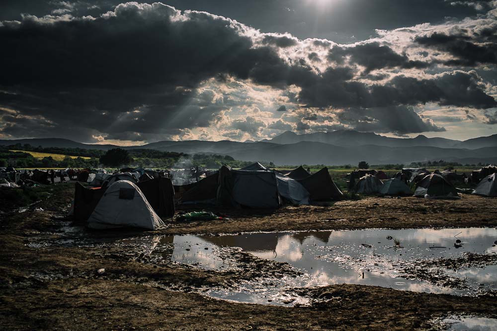 A refugee camp in Greece - Travel photojournalism