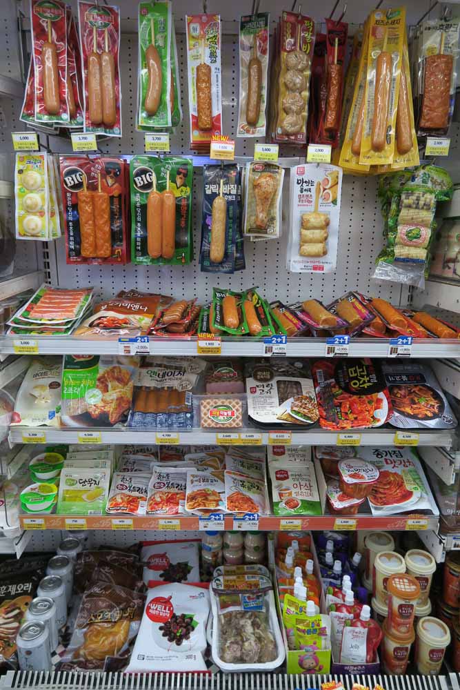 Convenience store food - Food in Seoul