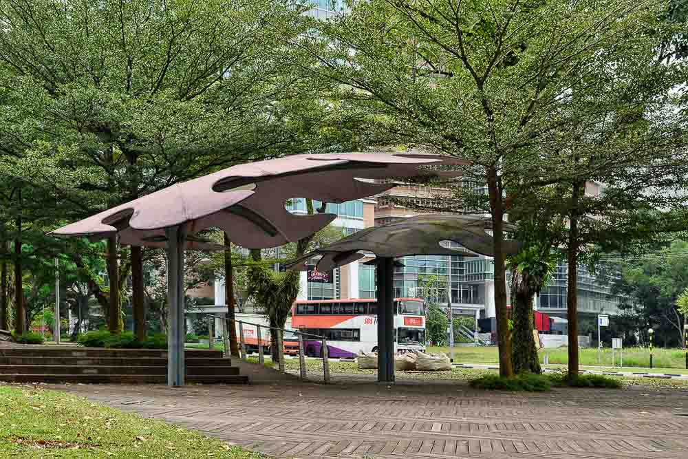 Secret spots in Singapore - One North Park