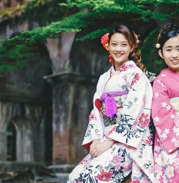 Rachel and Ding Yi at Nanzen-ji - Instagrammable places in Kyoto