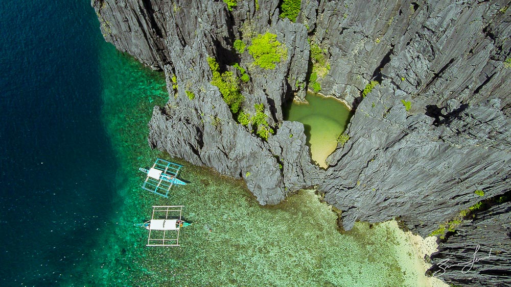 Lagoon in El Nido - Boracay overrated