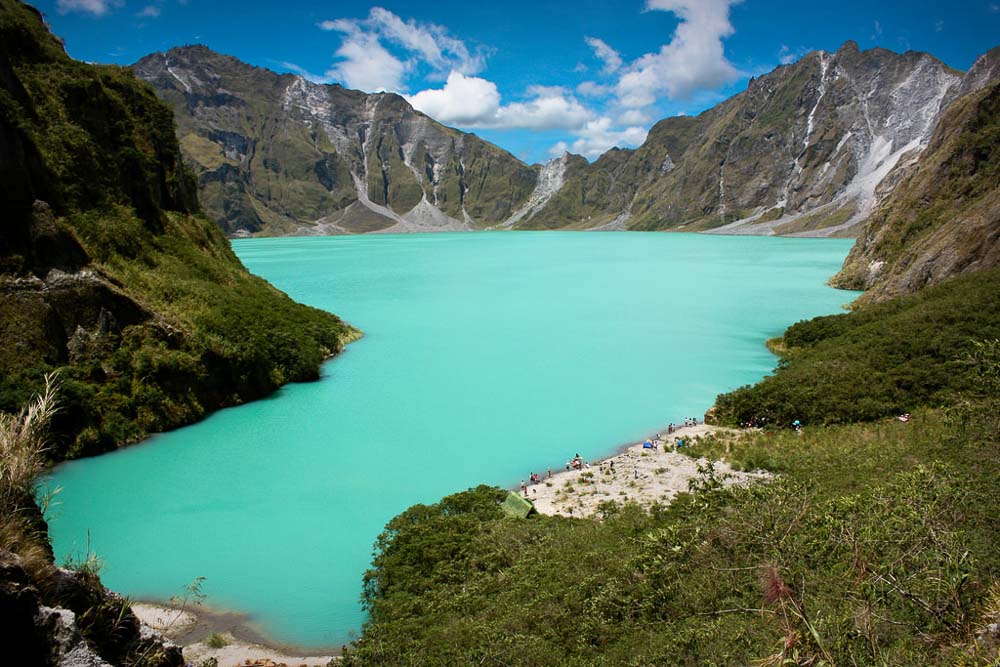 Mt Pinatubo - Underrated places in the philippines active volcano caldera