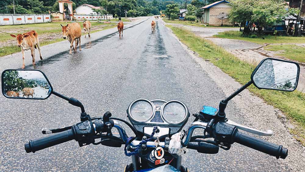 road trip in Laos - Travel budget gap year