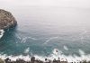 Coastal View from Dokdo Observatory - Ulleungdo in winter