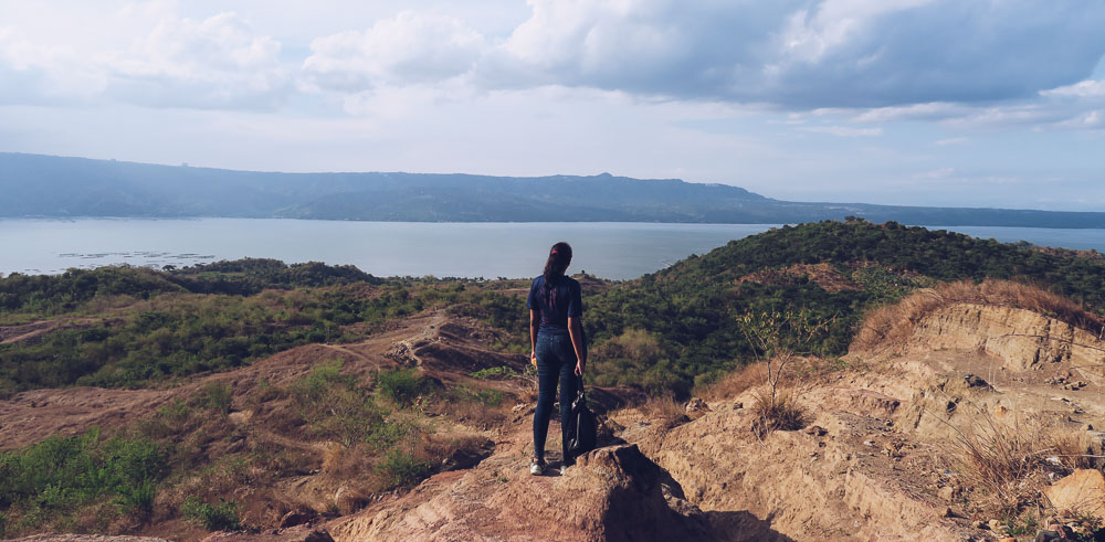 View from Tagaytay - Underrated places in the philippines