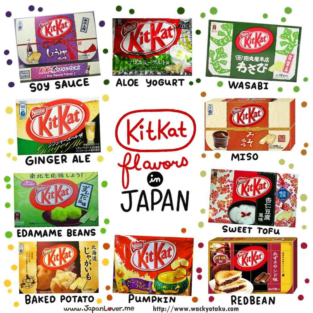 kitkat japan sweet treats around the world