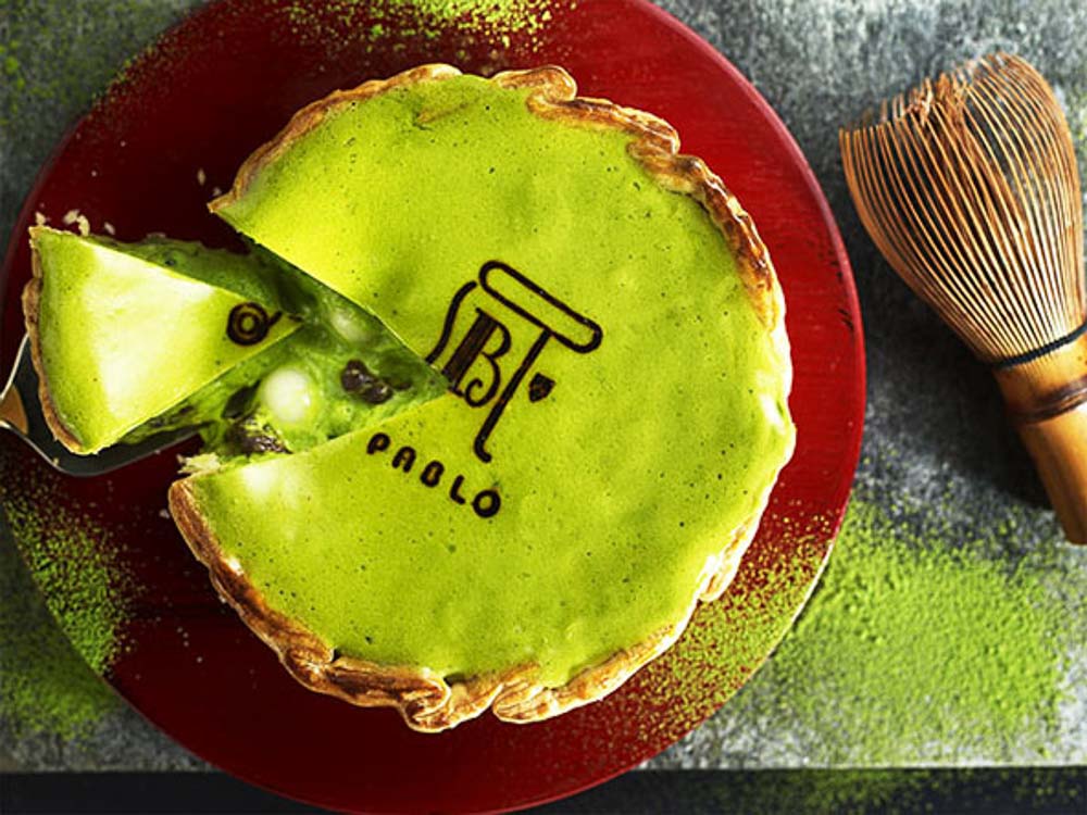 pablo green tea cheesecake - Foods in Osaka and Kyoto