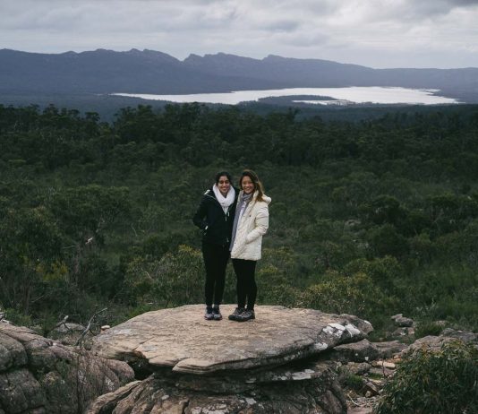 Lake Wartook from Reeds Lookout & Balconies - Camping in Grampians