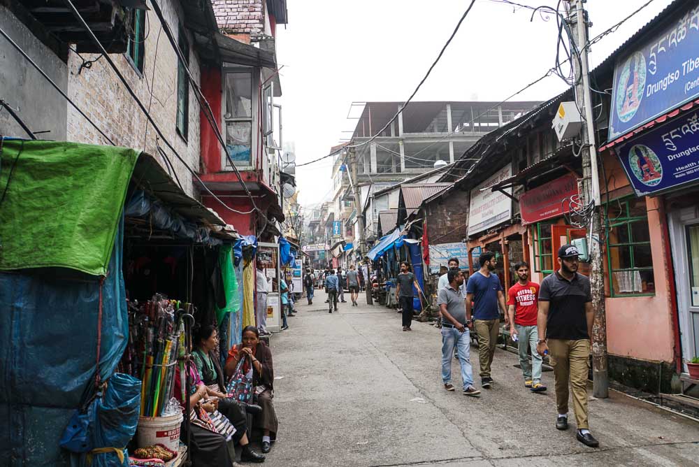 Main square in Dharamshala (McLeod Ganj)