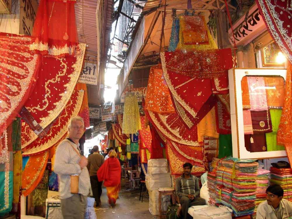 Textiles at Bapu Bazaar - Jaipur Survival Guide