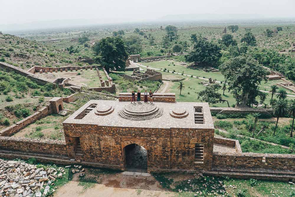 Panoramic view from atop Bhangarh Fort - Jaipur Survival Guide
