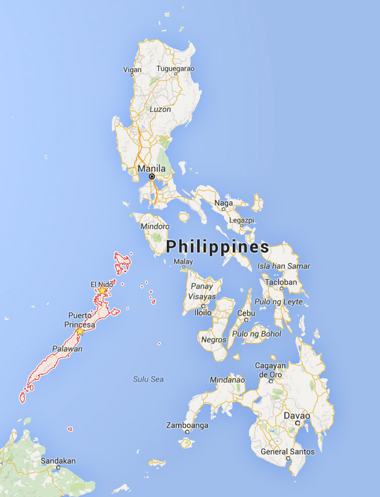 Why You Should Skip Boracay And Vist Palawan Instead   Map Of The Philippines Boracay Overrated 