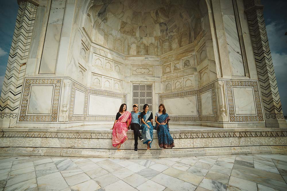 The Travel Intern at the Taj Mahal - Taj Mahal Photography Guide
