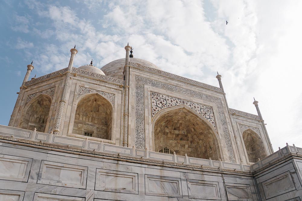 Taj Mahal construirea aproape-Taj Mahal fotografie Ghid