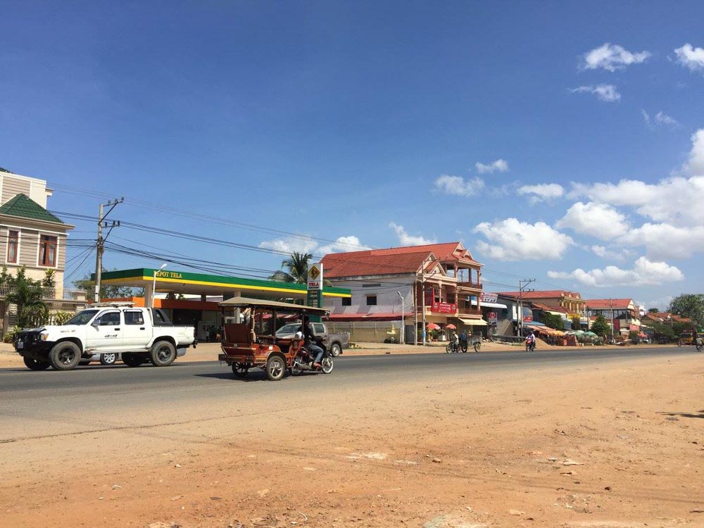 Town in Cambodia - Volunteering Abroad