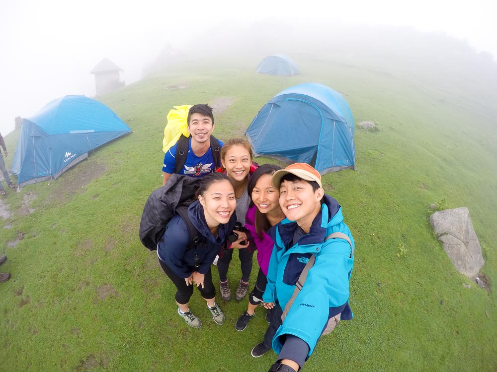 Triunk Trek Monsoon - Camping on Triund