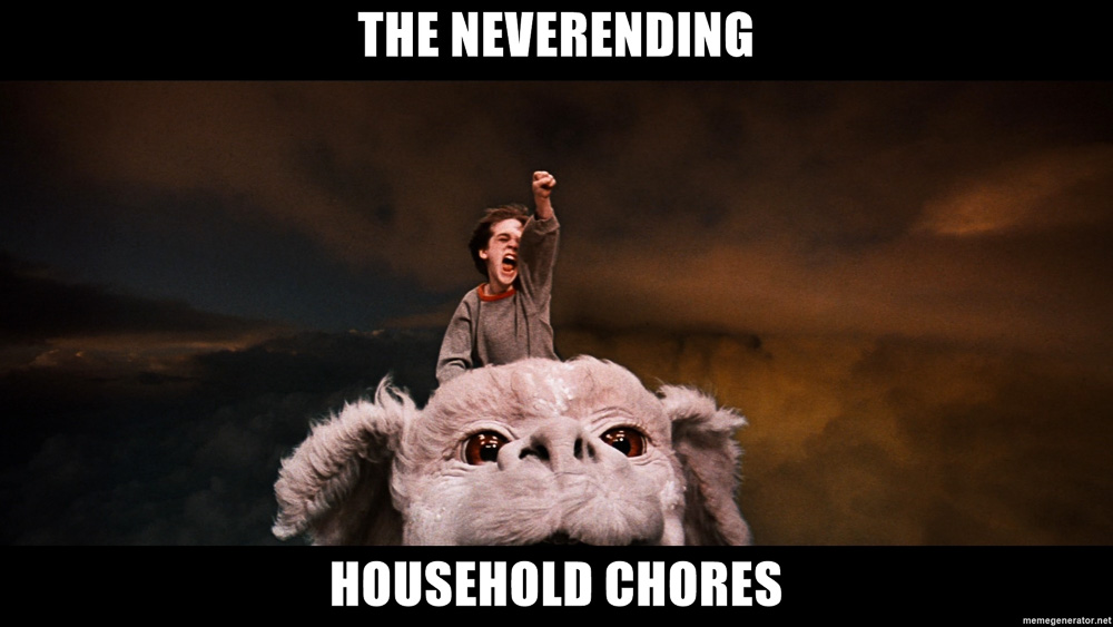staying abroad household chores_