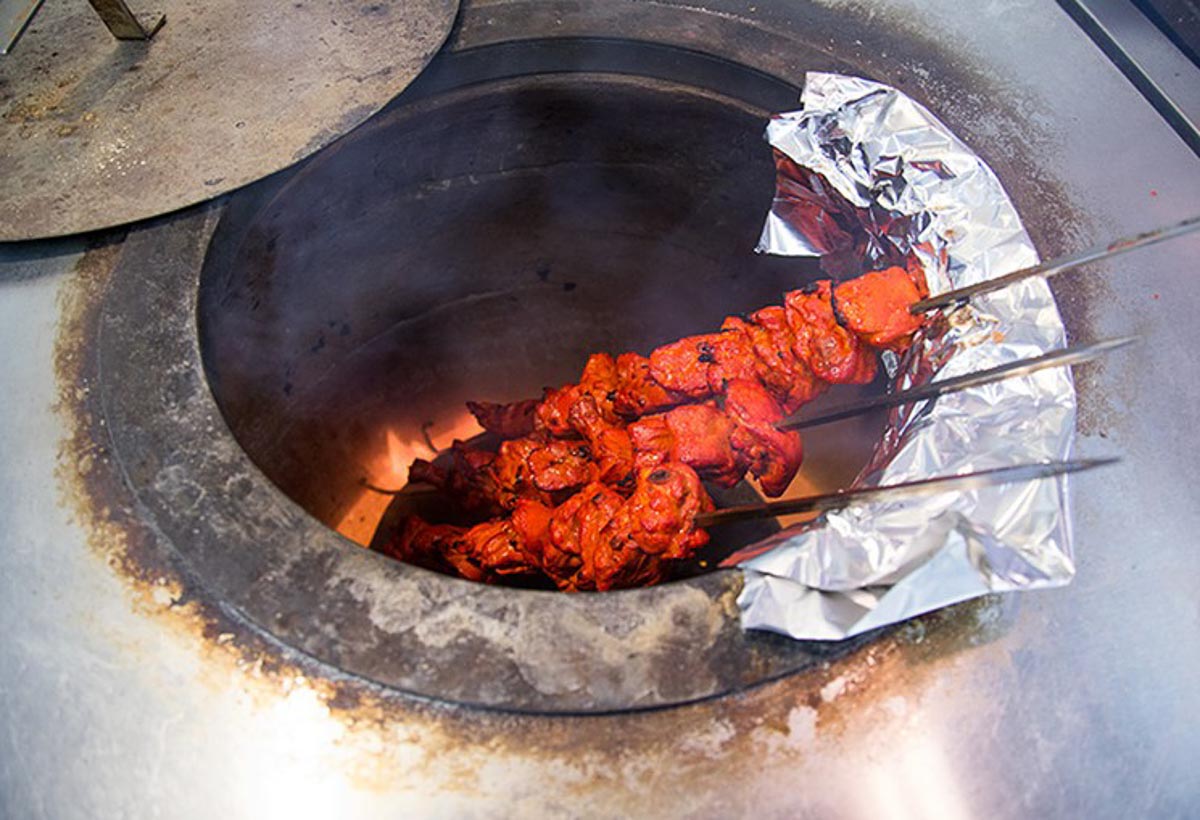 Chicken tandoori - India Steet Food-1