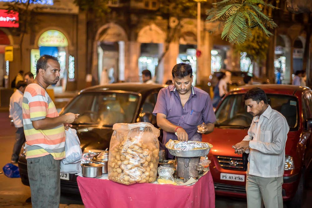 Paani Puri store in india