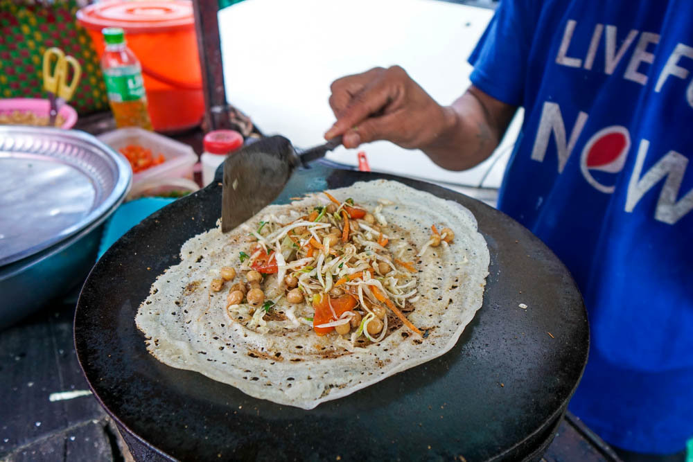 Dosa sandwich - burmese-street-food