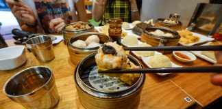 Siu Mai with Black Truffle in Ding Dim 1968 - featured image hong kong food journey