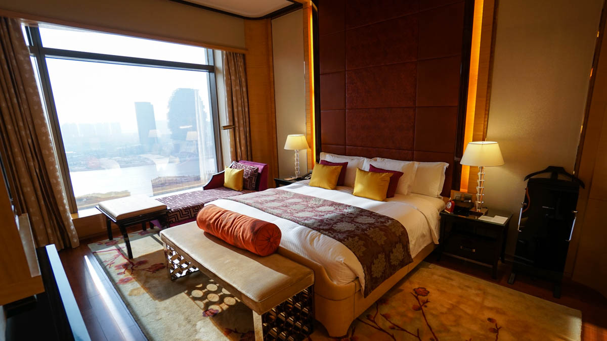 The Royal suite bedroom at galaxy-macau-review