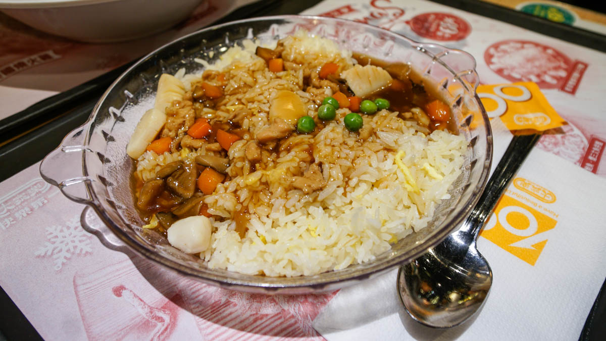 Scallop Fried Rice at Cafe De Coral - hong kong food journey 38