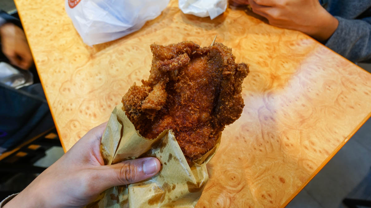 Santos Deep Fried Chicken Leg - hong kong food journey 45