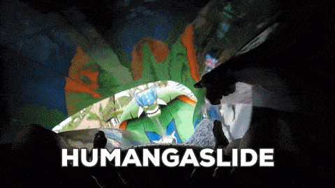 Humangaslide - Cartoon Network Amazone Waterpark