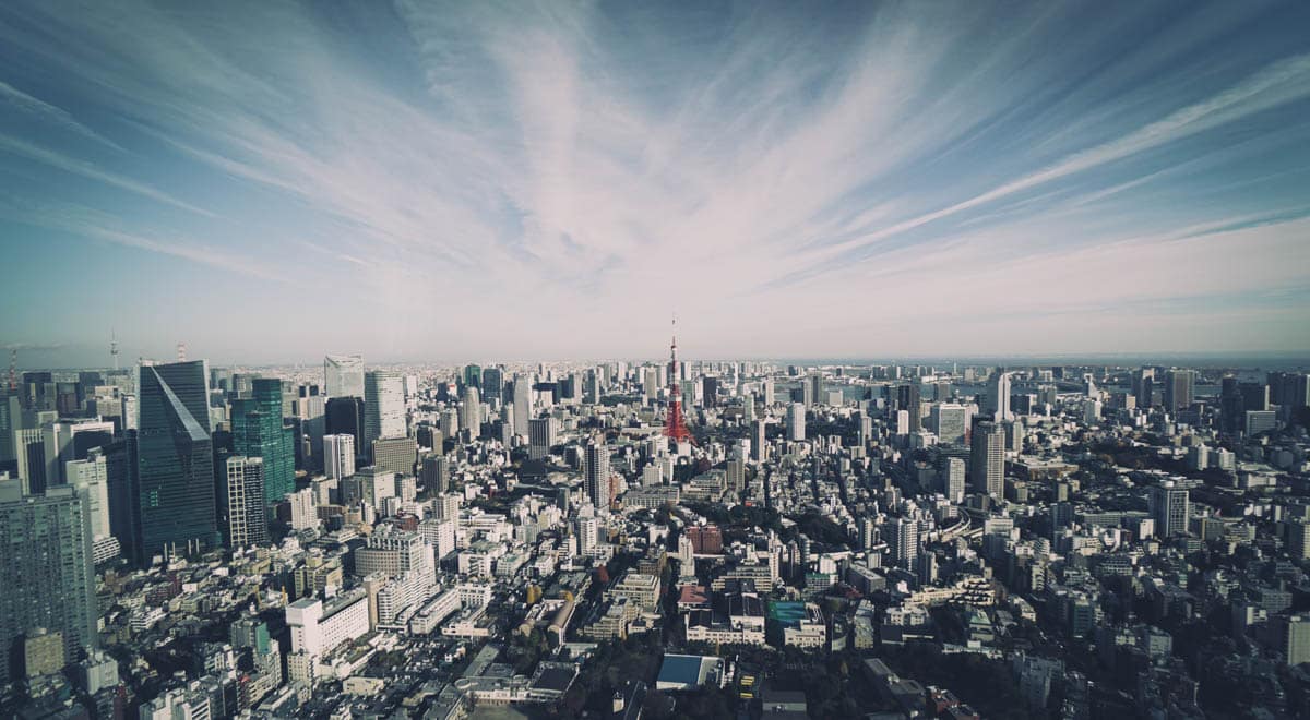 View of Tokyo Skyline from Mori Tower Observatory - love in tokyo 7