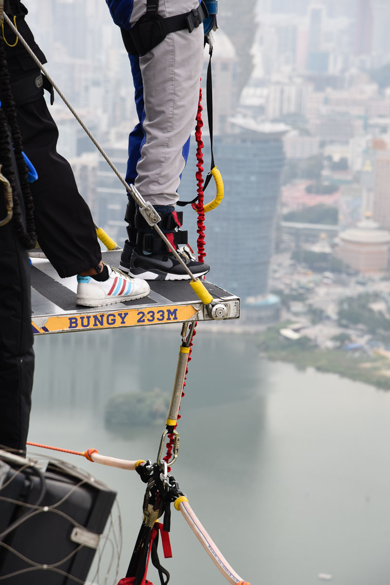 Platform of Macau Tower Bungy