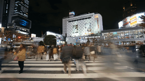 Shibuya Crossing - Guide to Timelapses in Asia