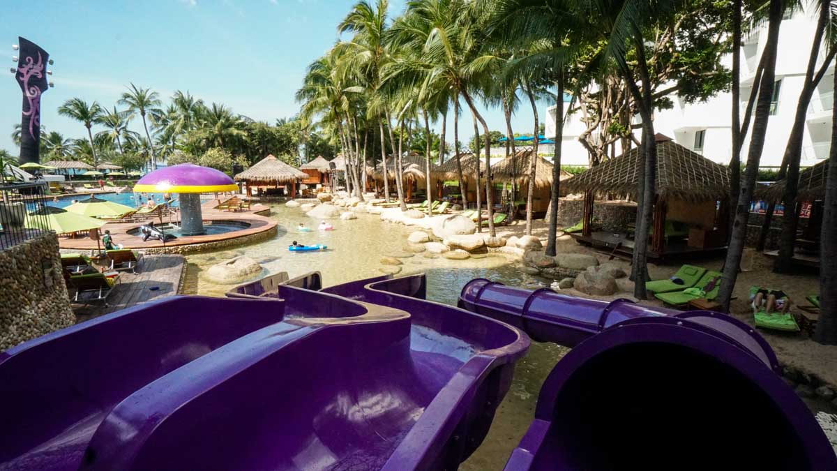 Beach Slides - Hard Rock Hotel Review