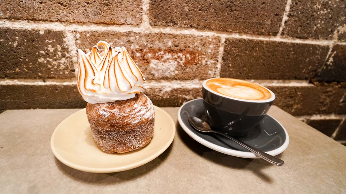 Brewtown Newtown Cruffin - Alternative Sydney Travel Guide