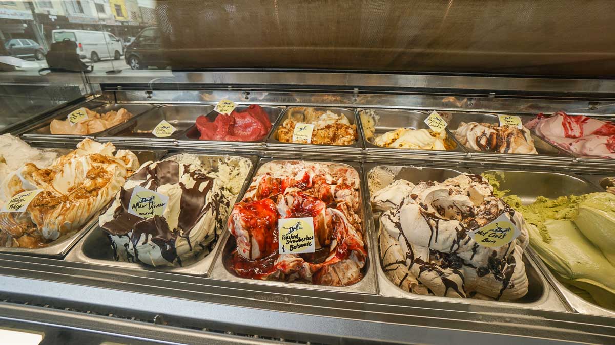 Best flavours at Cow and the Moon Ice cream - Alternative Sydney Travel Guide