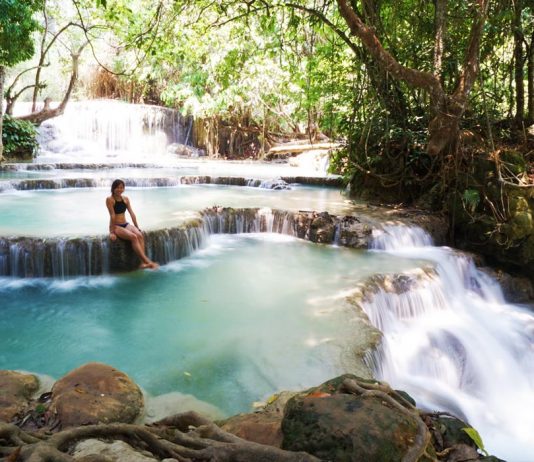 Kuang si waterfalls - Luang Prabang Itinerary