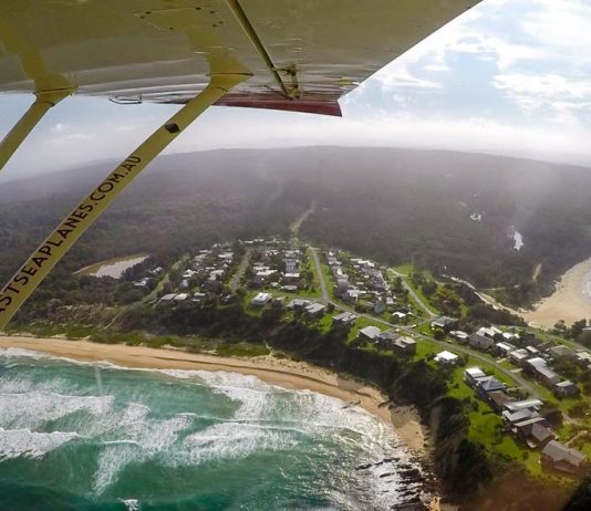 Seaplane over Moruya to Montague - things to do in NSW South Coast