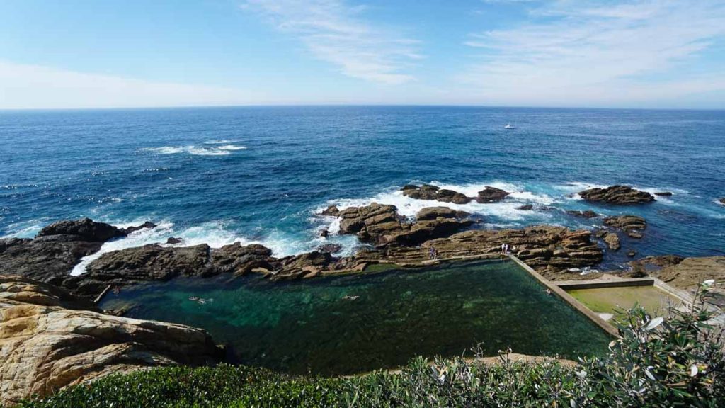 Bermagui blue pool - Sydney South Coast Road Trip