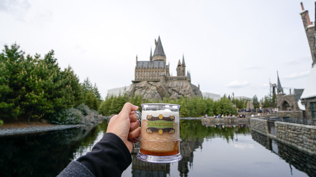 Butterbeer at The Wizarding World of Harry Potter - Travelling Around Japan