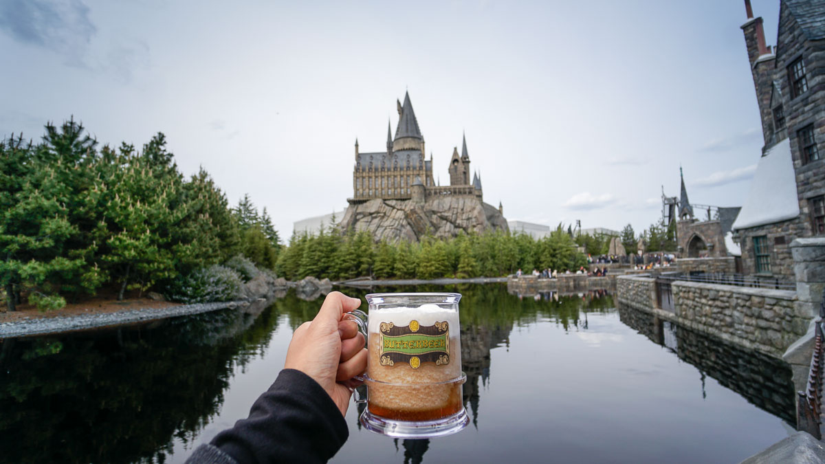 USJ Butterbear Hogwarts Castle - Backpacking in Japan Itinerary with the JR Pass