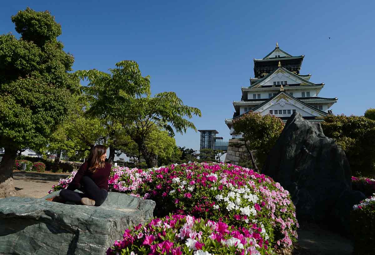 Osaka Castle - Kansai-Hiroshima JR Pass Japan Budget Itinerary