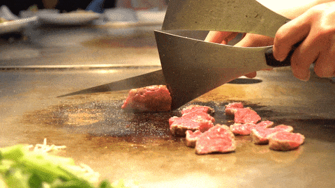Kobe Beef cut - Kansai-Hiroshima JR Pass Japan Budget Itinerary