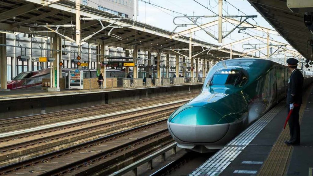 Train Conductor at Shinkansen South Tohoku - JR Pass Guide