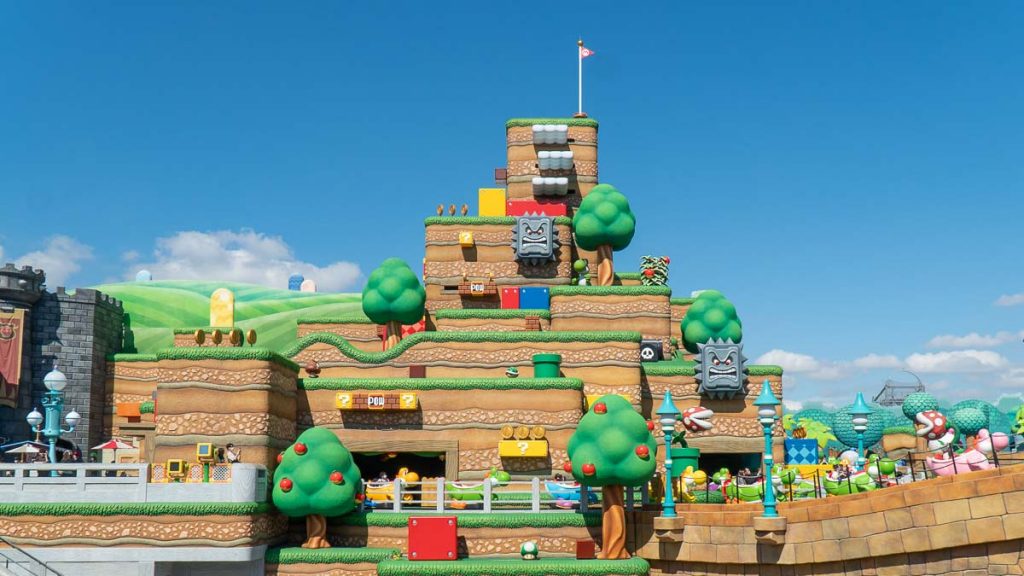 Super Nintendo World View - USJ Osaka Guide