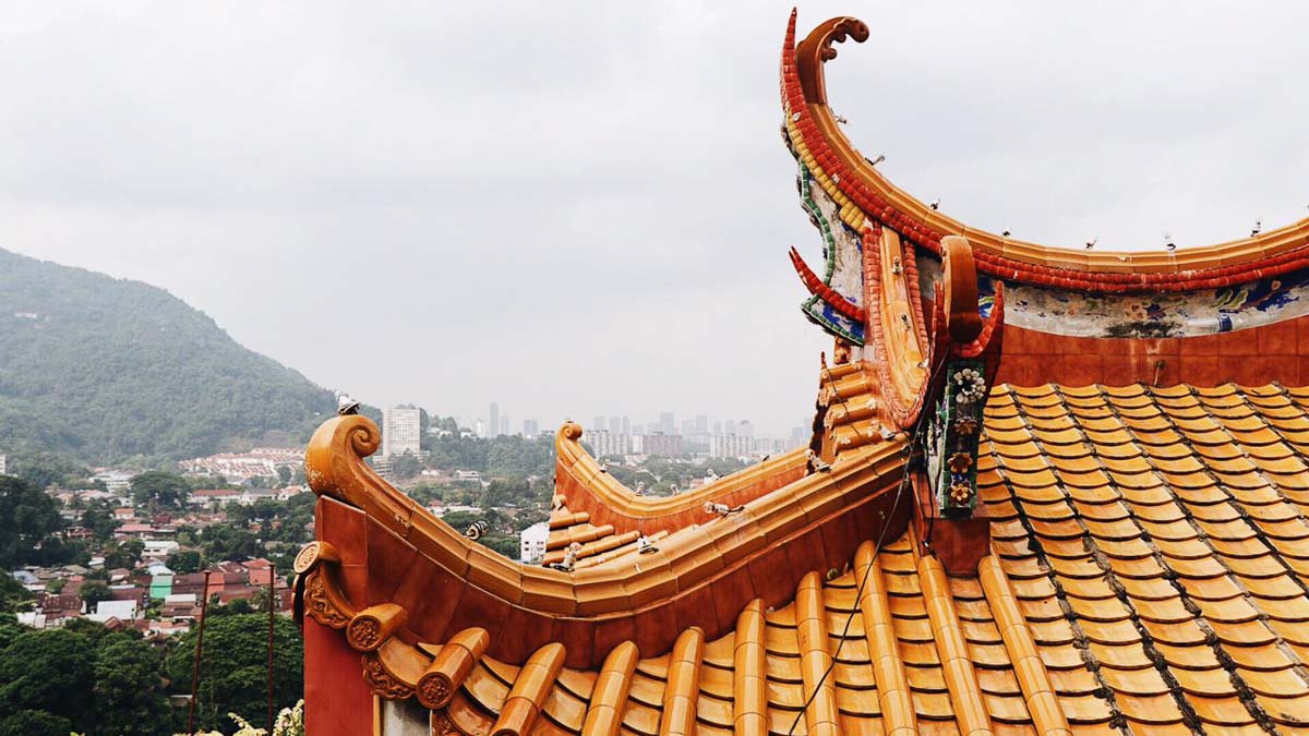 AP Boot Camp in Penang- Temple Roof