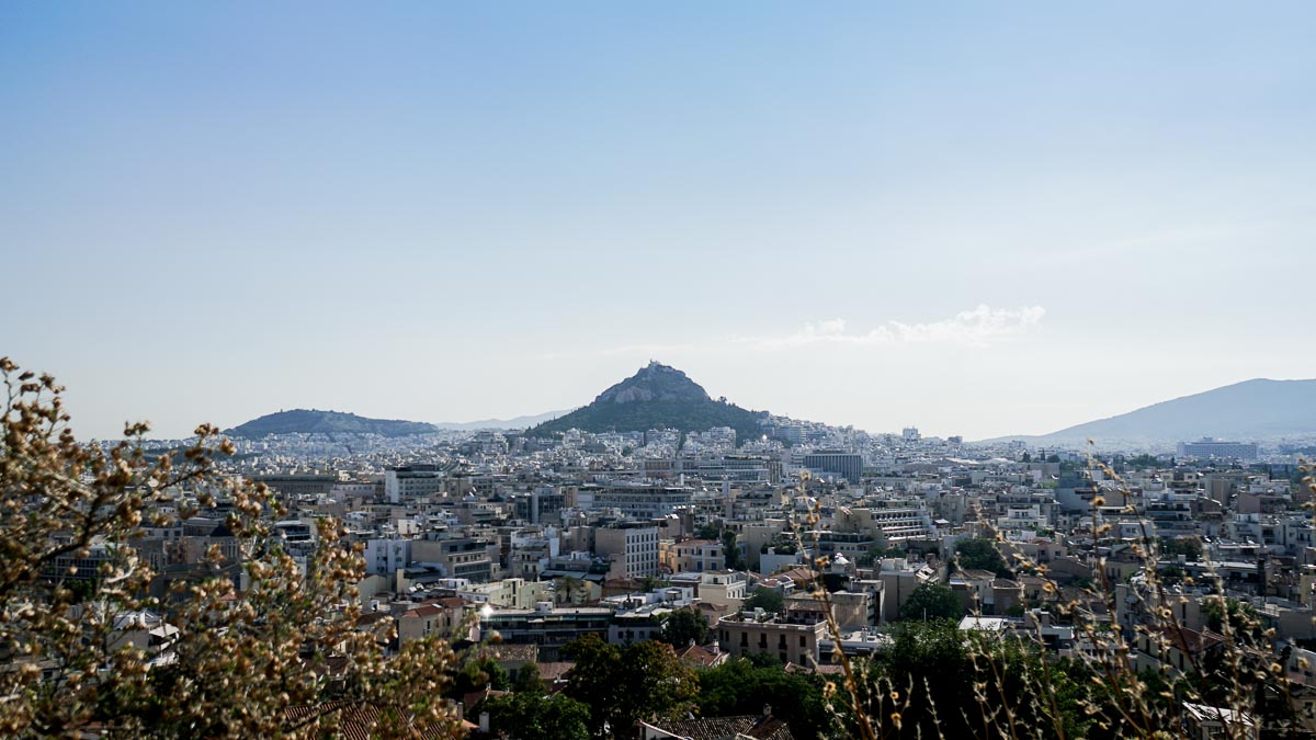 Lykavittos Hill in Athens - Greece Budget Itinerary