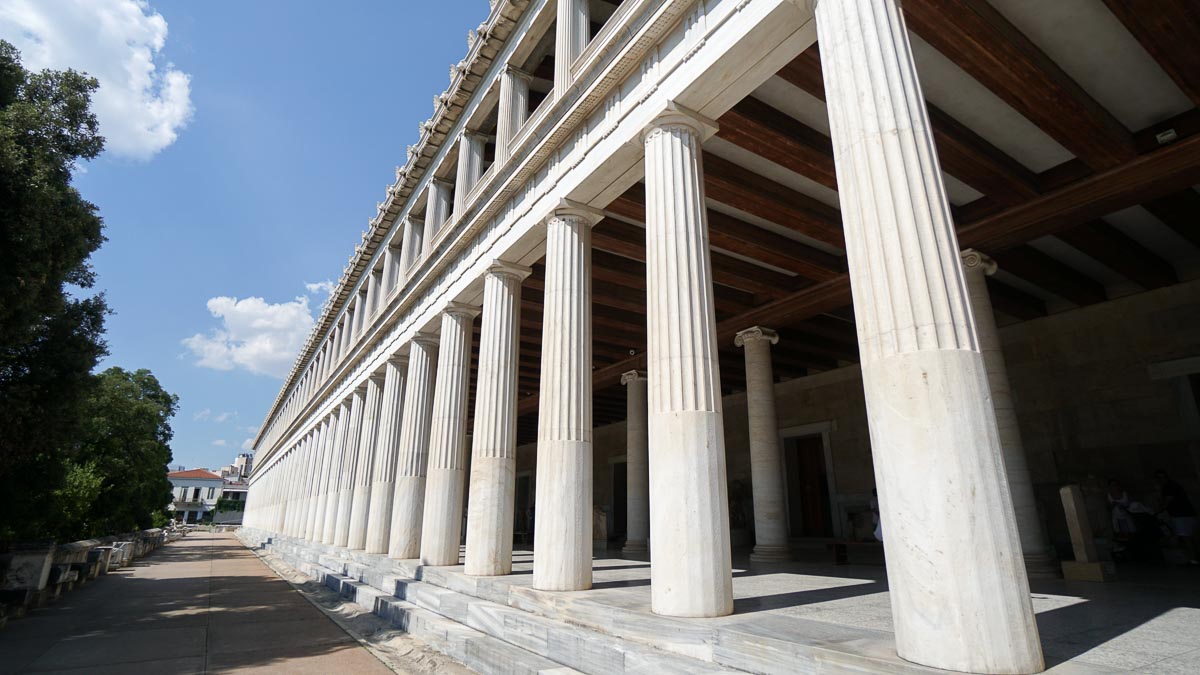 Ancient Agora in Athens - Greece Budget Itinerary