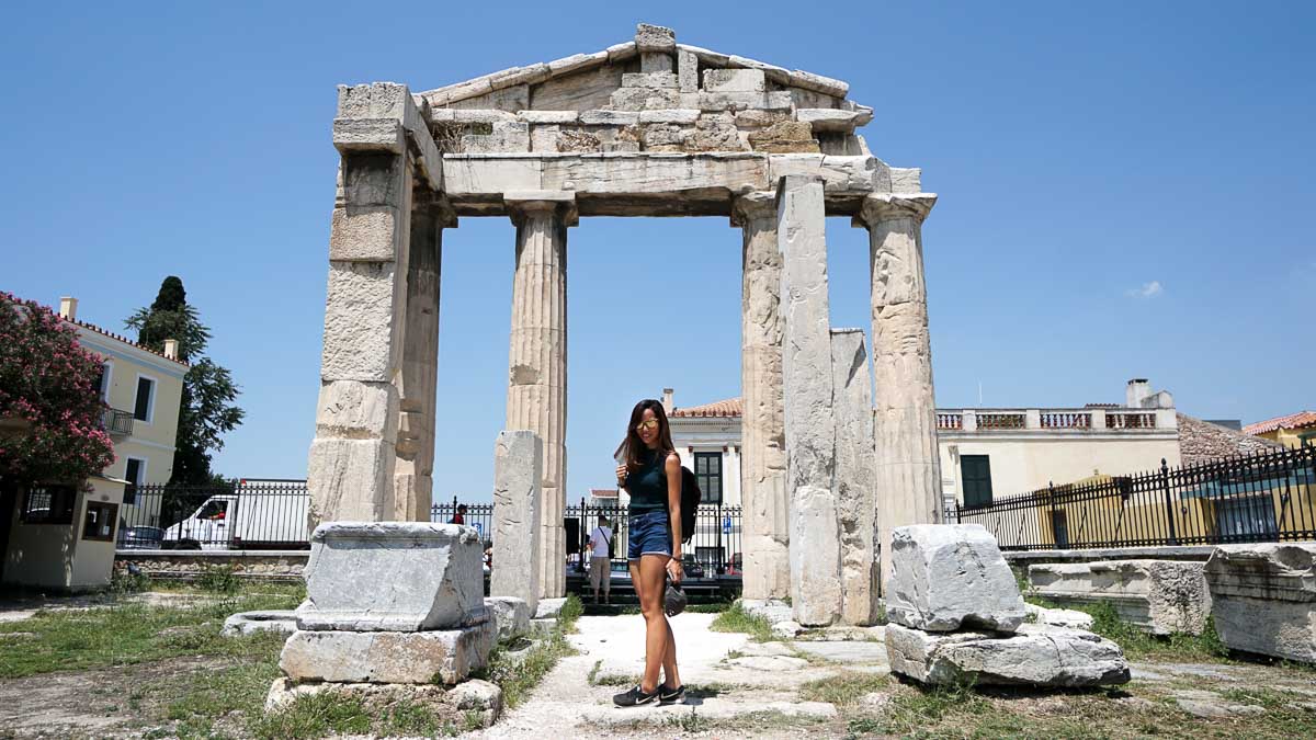 Roman Agora in Athens - Greece Budget Itinerary