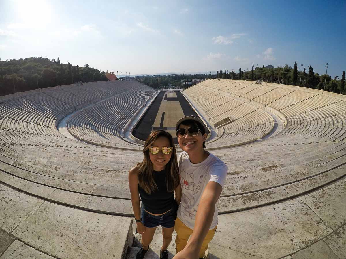 Panathenaic Stadium in Athens - Greece budget guide